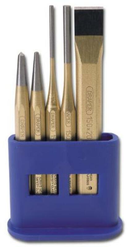 DRAPER Float - center point set incl chisel 