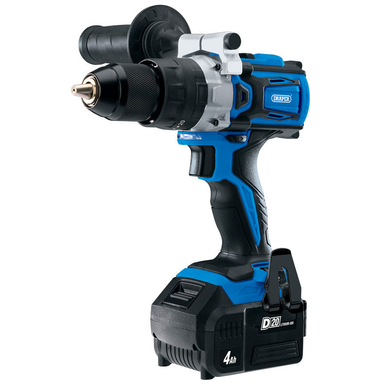 DRAPER D20 Brushless combi drill 13mm 20V 