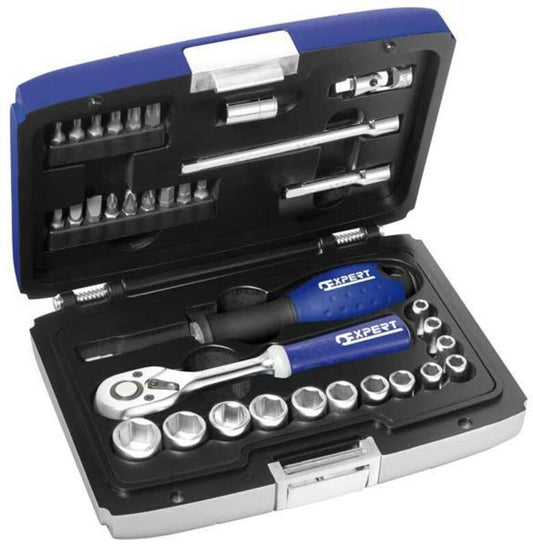 SOCKET SET 1/4 35 PIECES