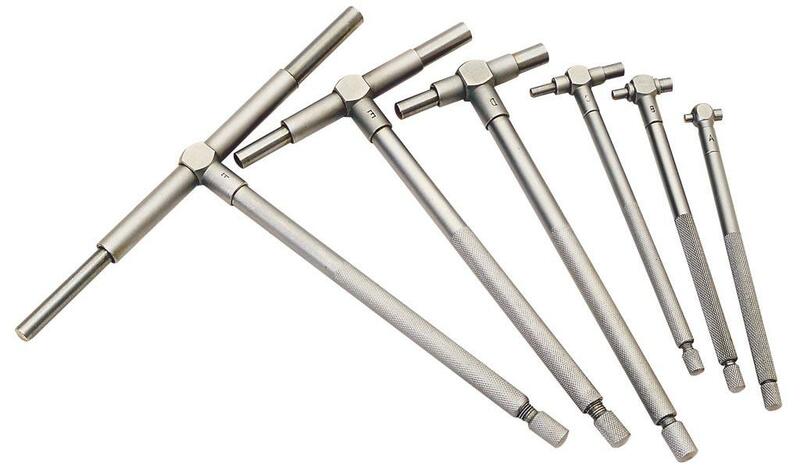 DRAPER Telescopic gauges set 6 pieces 