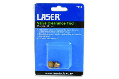 LASER TOOLS Shims measuring tool 8mm 