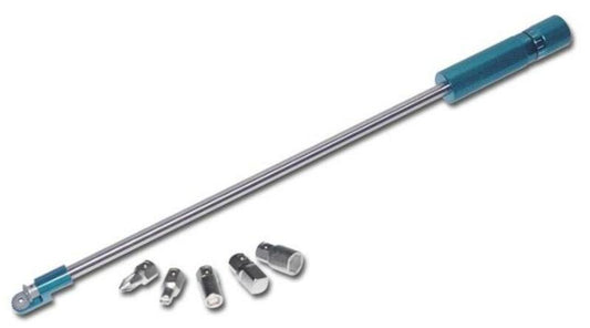 SCREWDRIVER + ELBOW SUPPLIED WITH 5 SOCKETS 