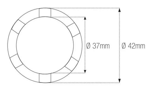 SPECIAL TOOL KOPPELING Ø37/42MM YAMAHA YM-01507