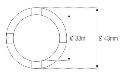 SPECIAL TOOL KOPPELING Ø33/43MM SUZUKI 09940-14940