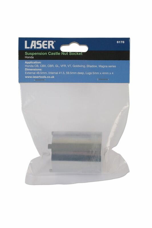 LASER TOOLS Socket wrench steering head nut Honda 