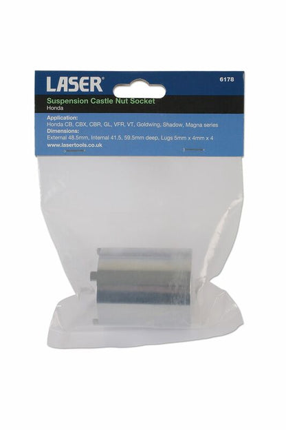 LASER TOOLS Socket wrench steering head nut Honda 