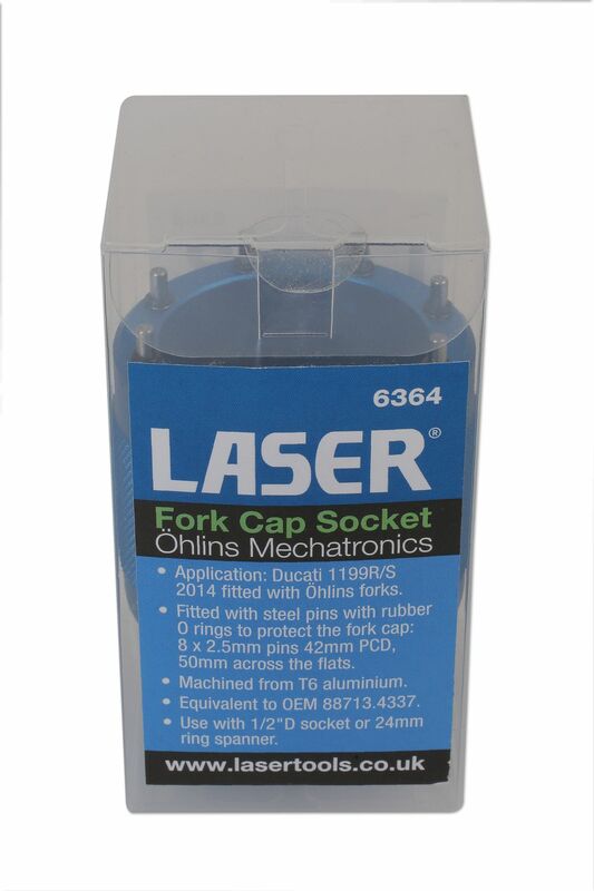 LASER TOOLS Front fork cap Ohlins mechatronics 