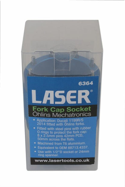 LASER TOOLS Front fork cap Ohlins mechatronics 