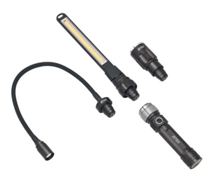 ZECA 3-in-1 rechargeable LED flashlight 