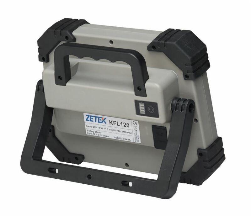 ZECA rechargeable LED projector 3000-1500 Lux 