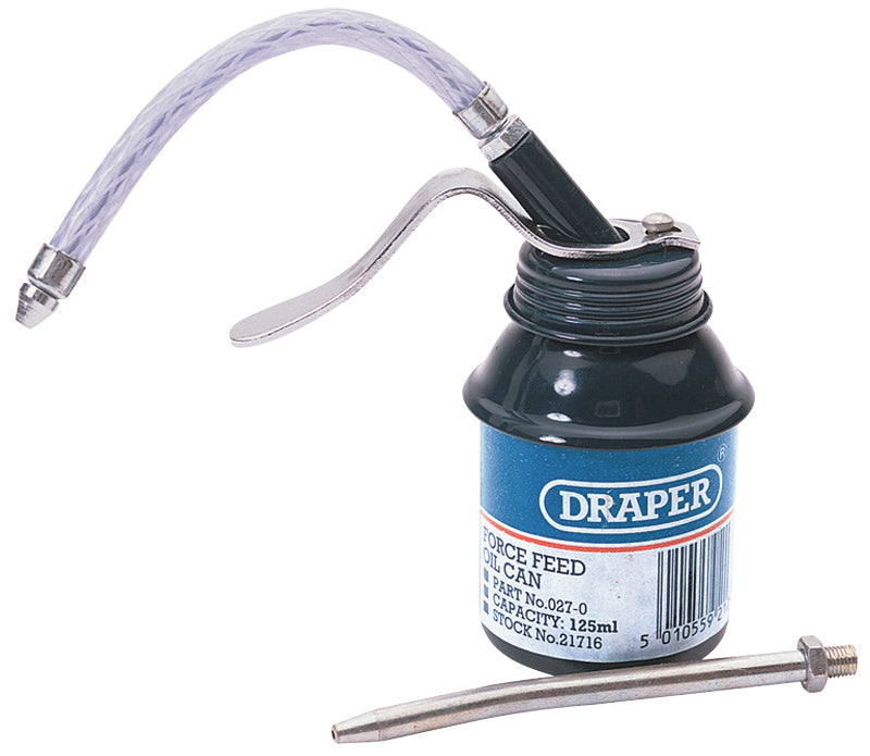 DRAPER Oil can metal 125ml