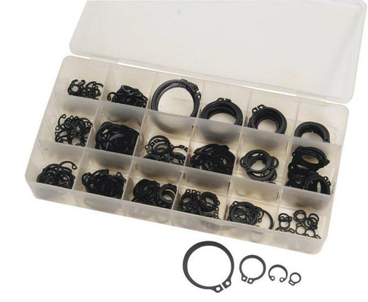 DRAPER C-Clip borg set 285 stuks