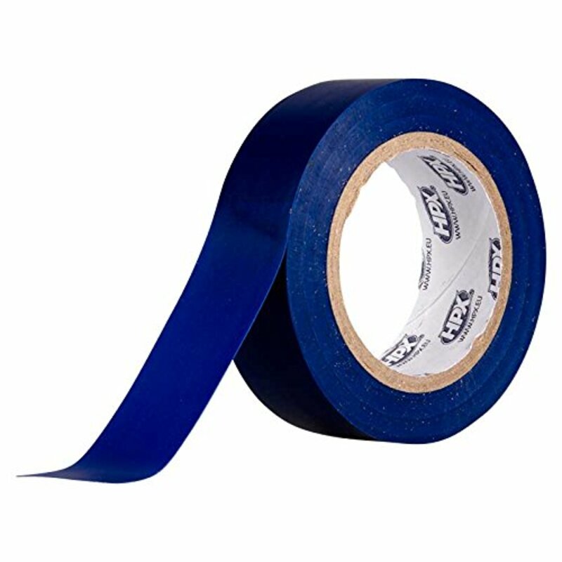 ISOLERENDE TAPE BLAUW 19MM X 10M