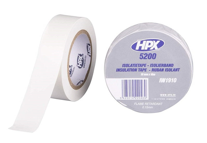 ISOLERENDE TAPE WIT 19MM X 10M