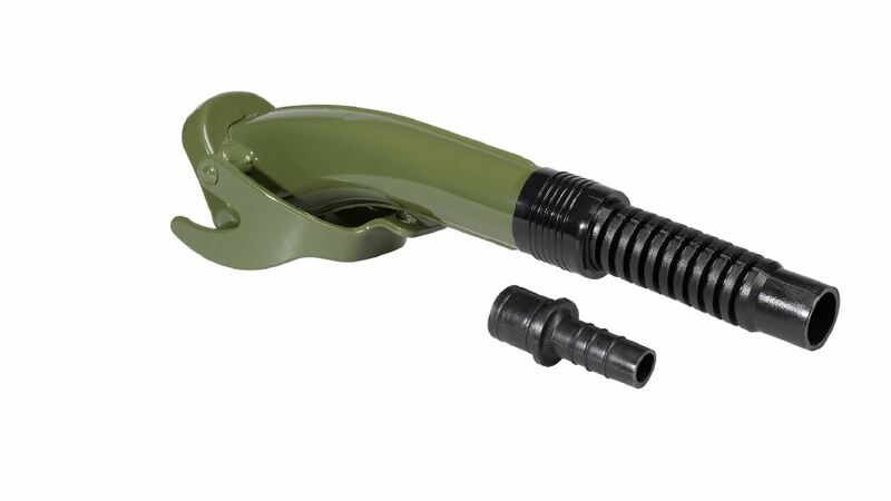 METAL DRAIN HOSE FOR METAL JERRY CAN 