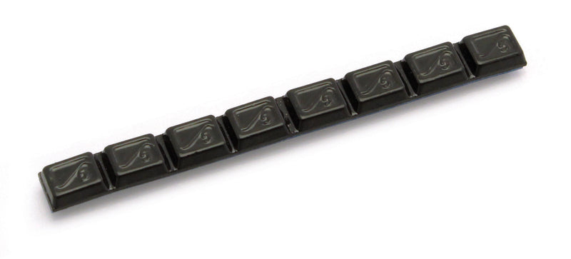 BALANCE WEIGHT BLACK PRE-CUT IN 8 X 5G STEEL, 50 X 40G