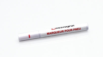 BIHR tire felt white 