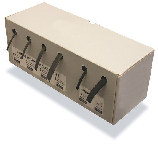 SET OF 6 HEAT-SHRINK TUBE ON A ROLL INCLUDING REELS Ø 3.2 TO 19MM