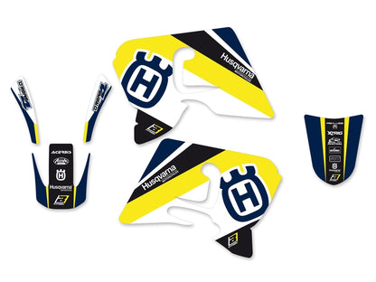 BLACKBIRD Dream Graphic 4 Complete Graphic Kit Husqvarna 