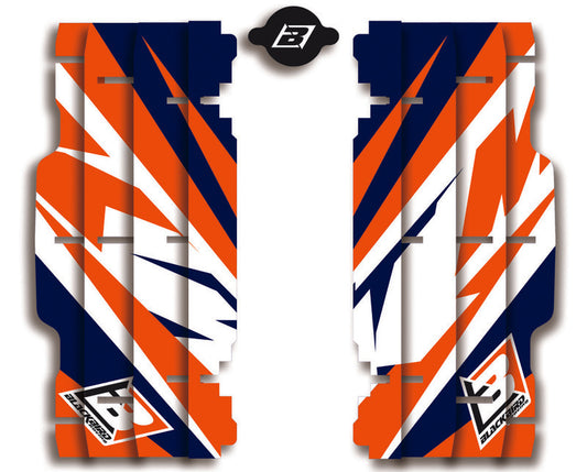 Decoratiekit van de radiator BLACKBIRD Replica 2016 Marchetti Racing KTM