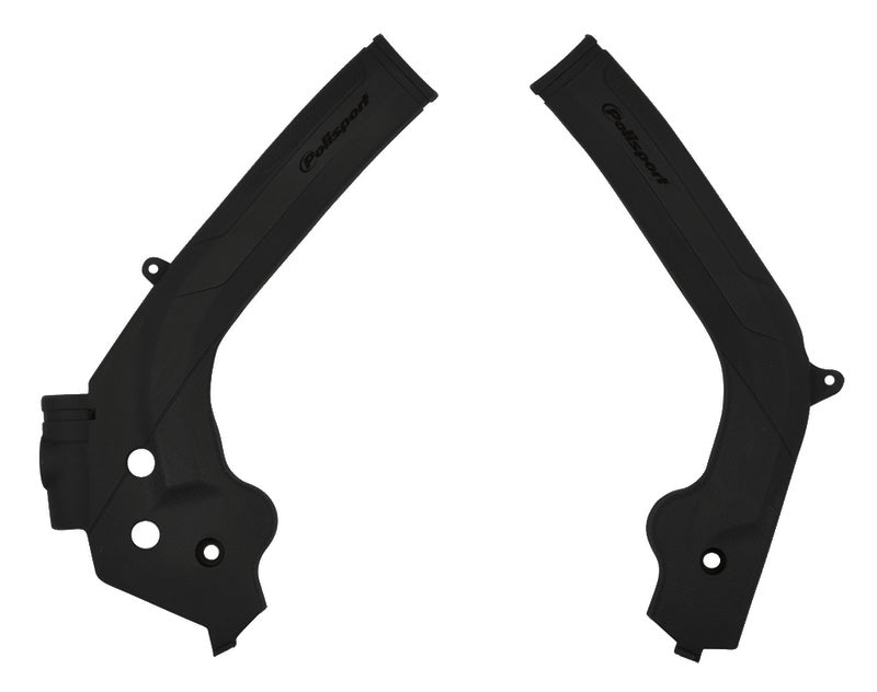 POLISPORT Framebeschermers zwart KTM/Husqvarna
