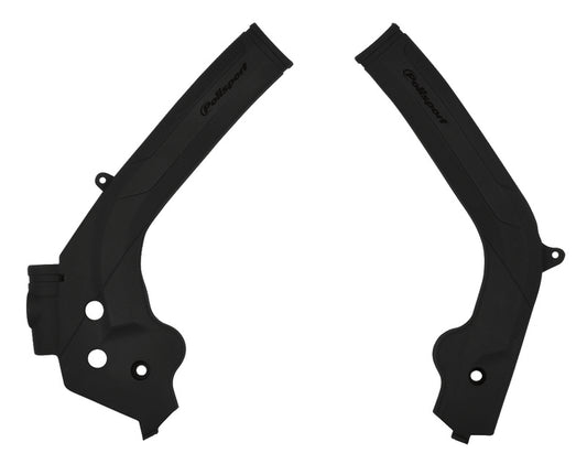 POLISPORT Framebeschermers zwart KTM/Husqvarna