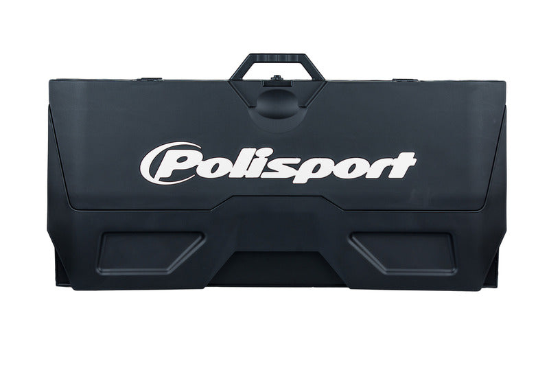 POLISPORT Luxury foldable plastic environmental mat black