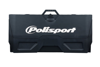 POLISPORT Luxury foldable plastic environmental mat black
