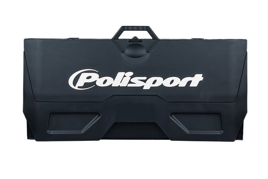POLISPORT Luxury foldable plastic environmental mat black