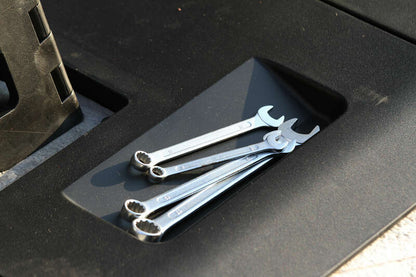 POLISPORT Luxury foldable plastic environmental mat black