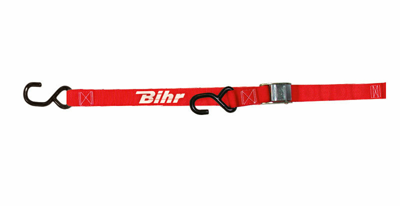 Red belts BIHR with 2 hooks (supplied per pair)