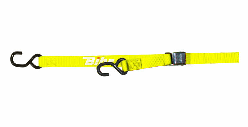 Yellow belts BIHR with buckles (supplied per pair)