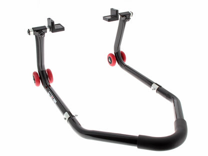 BIHR Universal Removable Rear Paddock Stand Black with ''L'' Rubber Supports