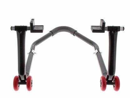 BIHR Universal Removable Rear Paddock Stand Black with ''L'' Rubber Supports