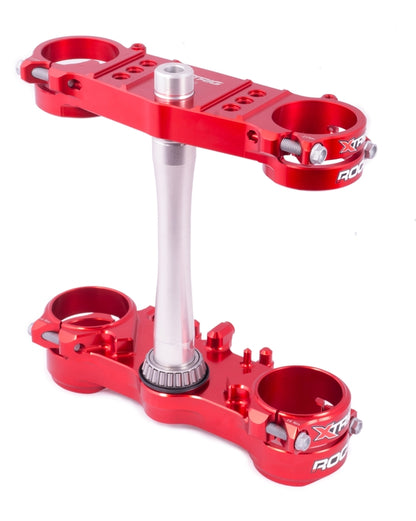 Triple clamp XTRIG ROCS Tech red Honda CRF250R/450R
