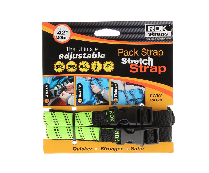 ROK stretch belt adjustable green 