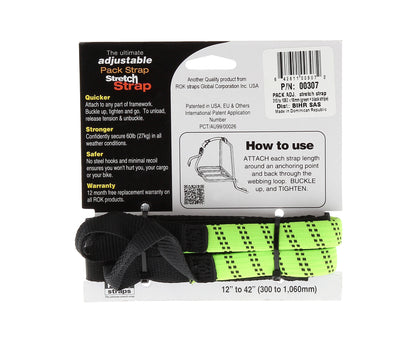 ROK stretch belt adjustable green 