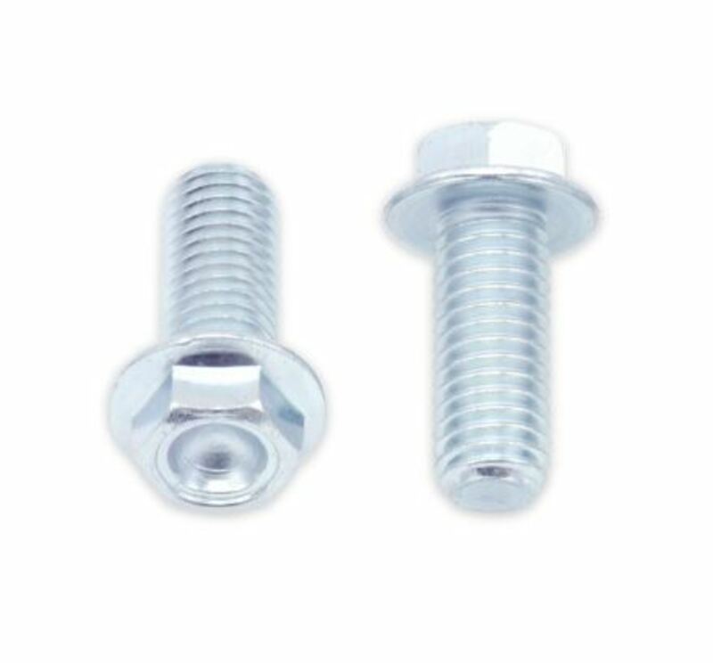 BOLT SCREW SET M8X20/10MM M8X1.25X20 SCREW HEAD 10MM PACK OF 10 PIECES