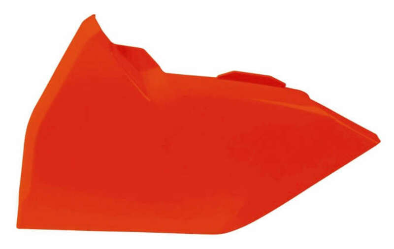 RACETECH linker luchtkastdeksel fluo oranje KTM