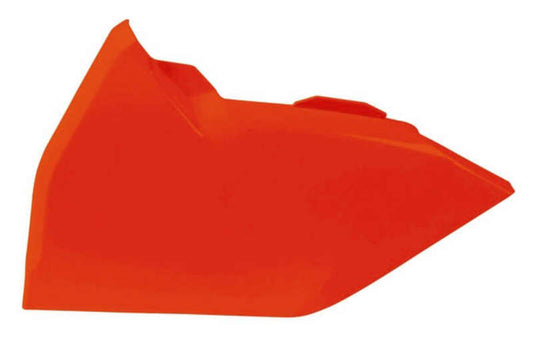 RACETECH linker luchtkastdeksel fluo oranje KTM