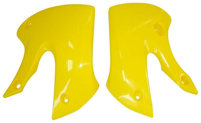 RACETECH Radiator Scoops Yellow RM65 ET DR-Z110 2003-07