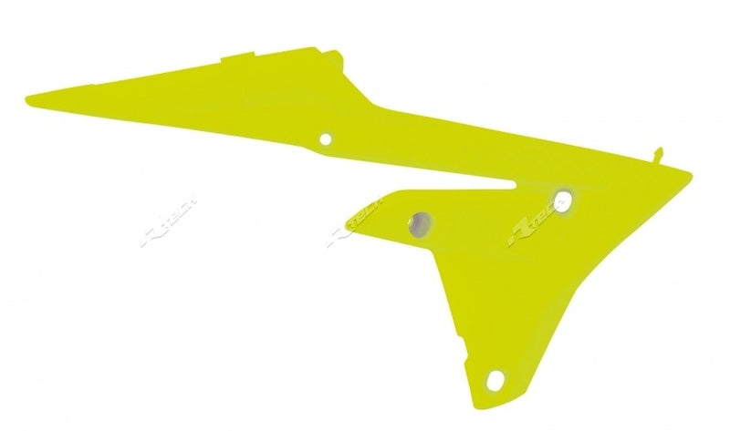 RACETECH Lower Radiator Covers Neon Yellow Yamaha
