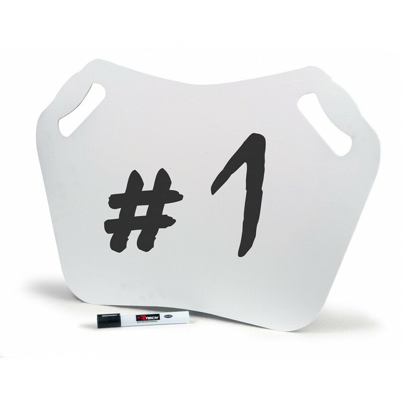 RACETECH PITBOARD WHITE WITH PEN