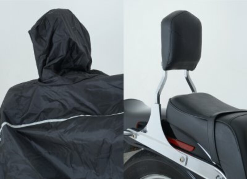 R&G Racing Cruiser Outdoor Motorhoes - Zwart - Moto/Scooter - Universeel