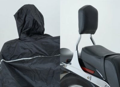 R&G Racing Cruiser Outdoor Motorhoes - Zwart - Moto/Scooter - Universeel