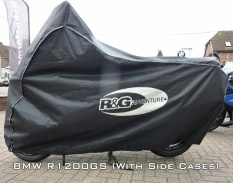 R&G Racing Adventure Outdoor Motorhoes - Zilver - Moto/Scooter - Universeel