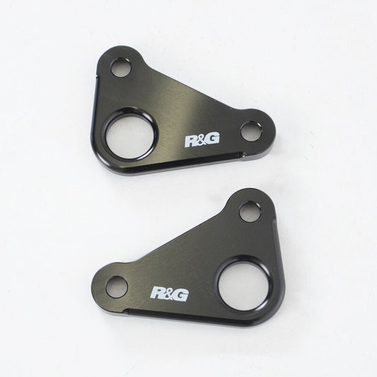 R&G RACING Tie Down Hooks Black Ducati Panigale V4
