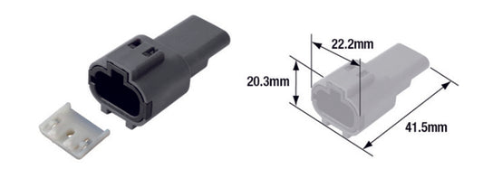 TOURMAX Waterproof electrical plug female type 060 (FRM) 