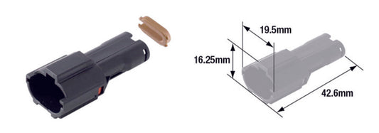 TOURMAX Waterproof electrical plug female type 070 (FRY)