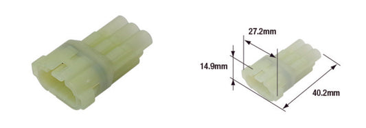 TOURMAX Waterproof electrical plug female type 090 (FRSH) 